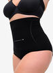 Sous-v&ecirc;tements gainants &agrave; taille haute, Noir, Model image number 0