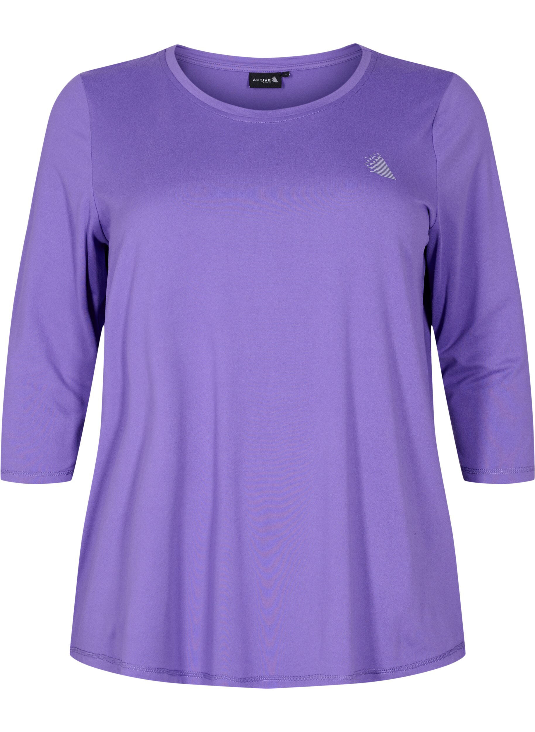 ZizziBlouse d'entra&icirc;nement &agrave; manches 3/4, Violet, Packshot image number 0