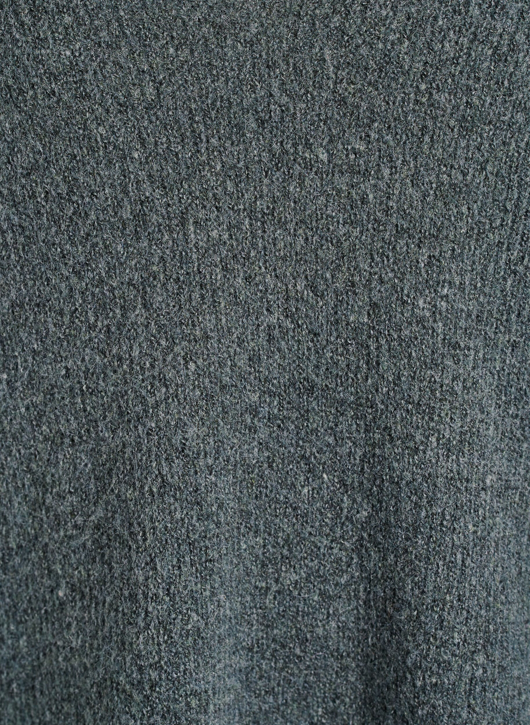 ZizziBlouse en maille &agrave; col V et manches raglan, Vert fonc&eacute;, Packshot image number 2