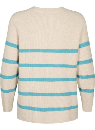 Pull en tricot côtelé à rayures, P.Stone/Reef W.Mel., Packshot image number 1