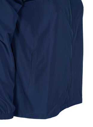 Veste courte avec capuche et ourlet inférieur réglable, Navy Blazer, Packshot image number 3