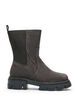 Bottines &agrave; semelle &eacute;paisse en su&eacute;dine, Marron, Packshot image number 0