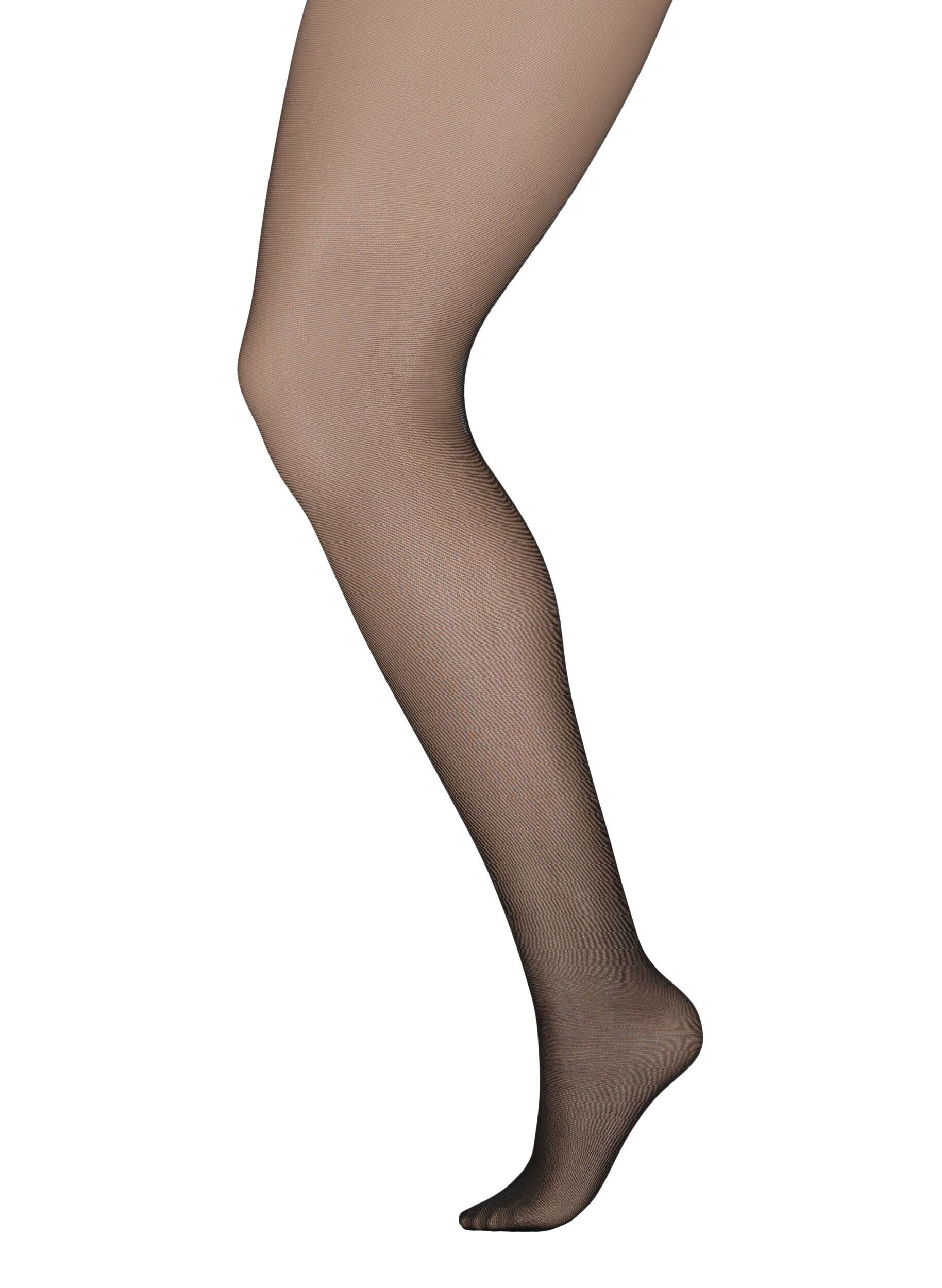 Zizzi  Collants 20 deniers avec couture arri&egrave;re en lurex, Black, Packshot image number 0