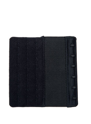 Prolongateur de soutien-gorge avec 6 crochets, Black 100-120, Packshot image number 1