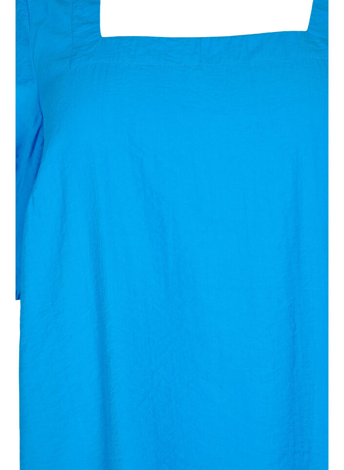 Chemisier à manches ballons, Indigo Bunting, Packshot image number 2