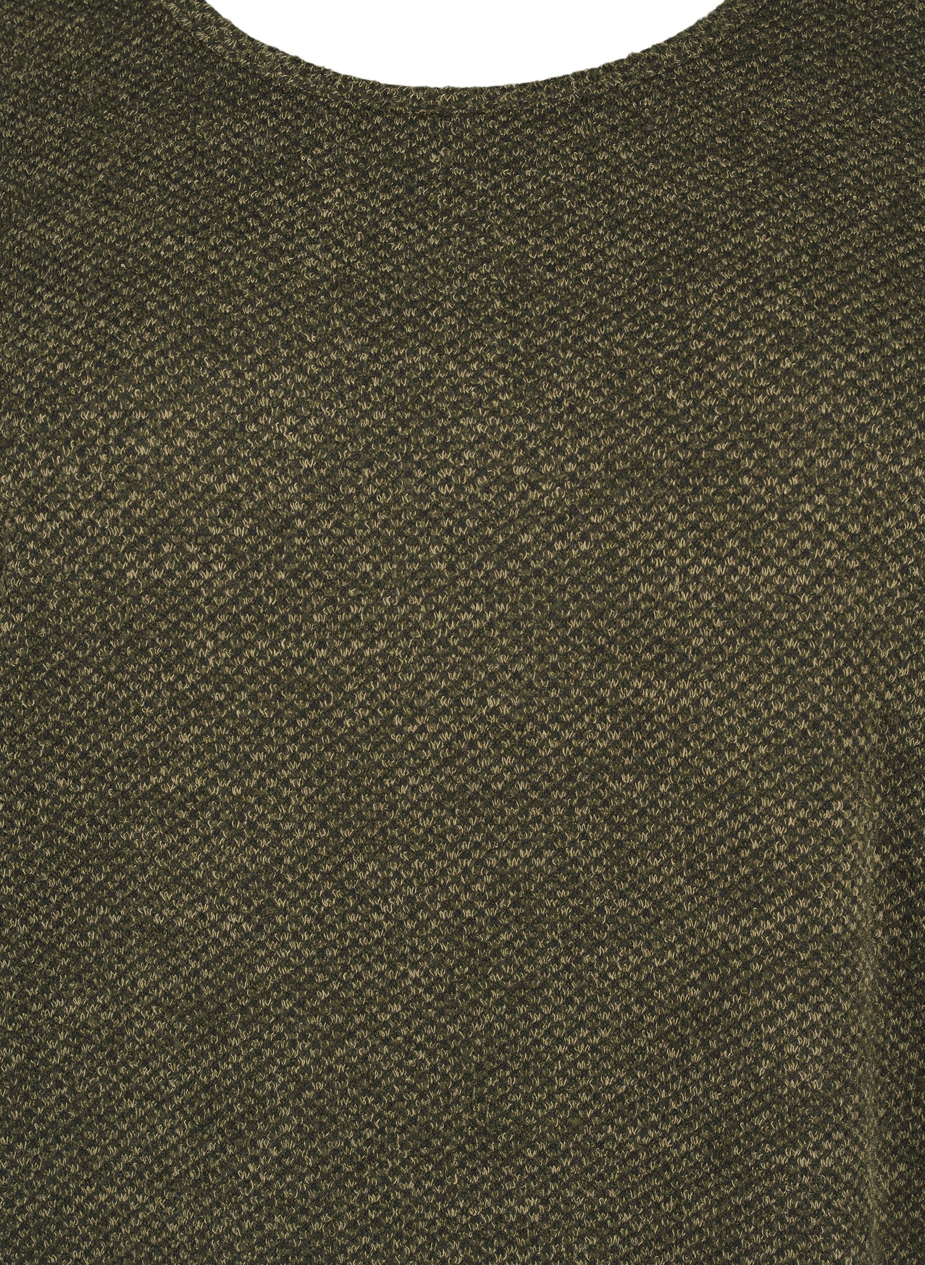 Zizzi Robe t-shirt &agrave; manches courtes, Winter Moss, Packshot image number 2