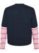 T-shirt sportif &agrave; effet superpos&eacute;, Bleu, Packshot image number 1