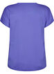 T-shirt de sport couleur unie, Bleu, Packshot image number 1
