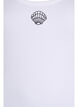 Haut ajust&eacute; avec motif, Blanc, Packshot image number 2