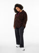Veste teddy sportive zippée, Marron, Model image number 1