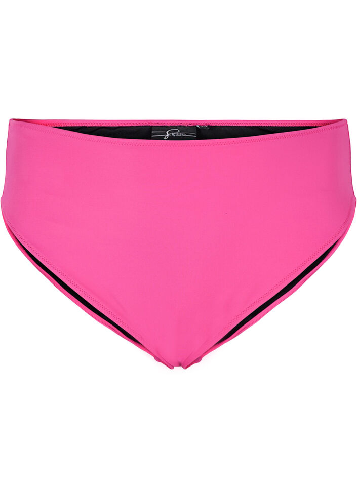 Culotte de bikini taï taille haute, Rose, Packshot image number 0