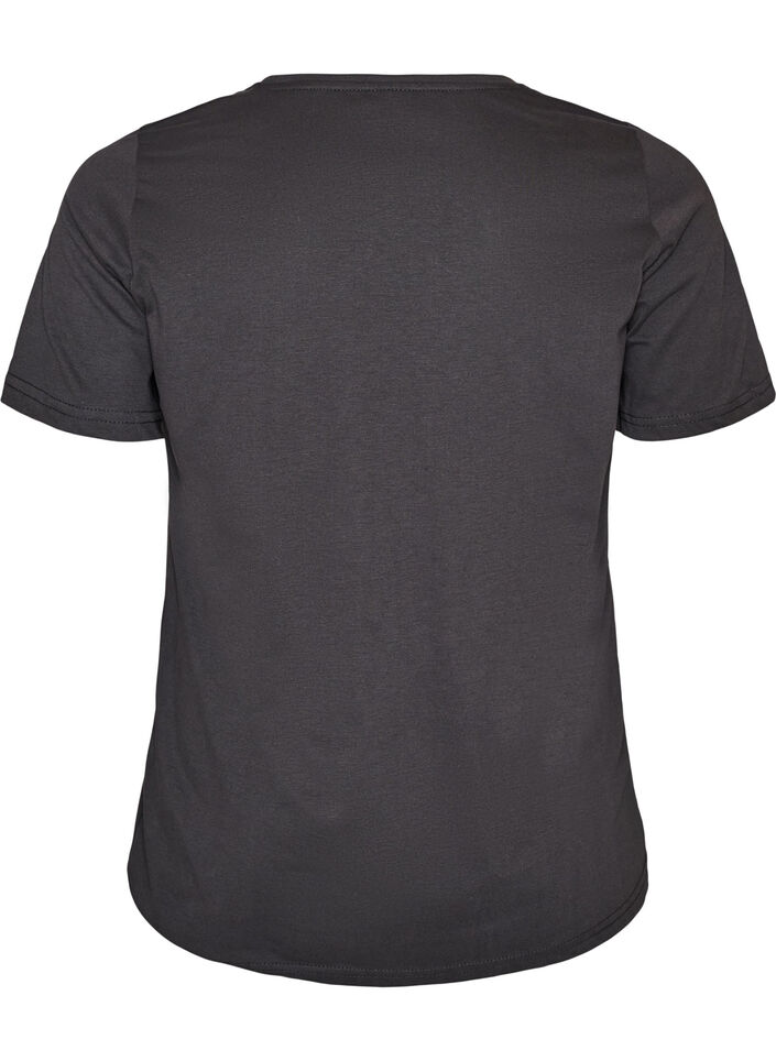 T-shirt imprim&eacute;, Gris, Packshot image number 1