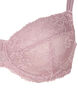 Soutien-gorge couvrant avec maillage en dentelle, Rose, Packshot image number 2