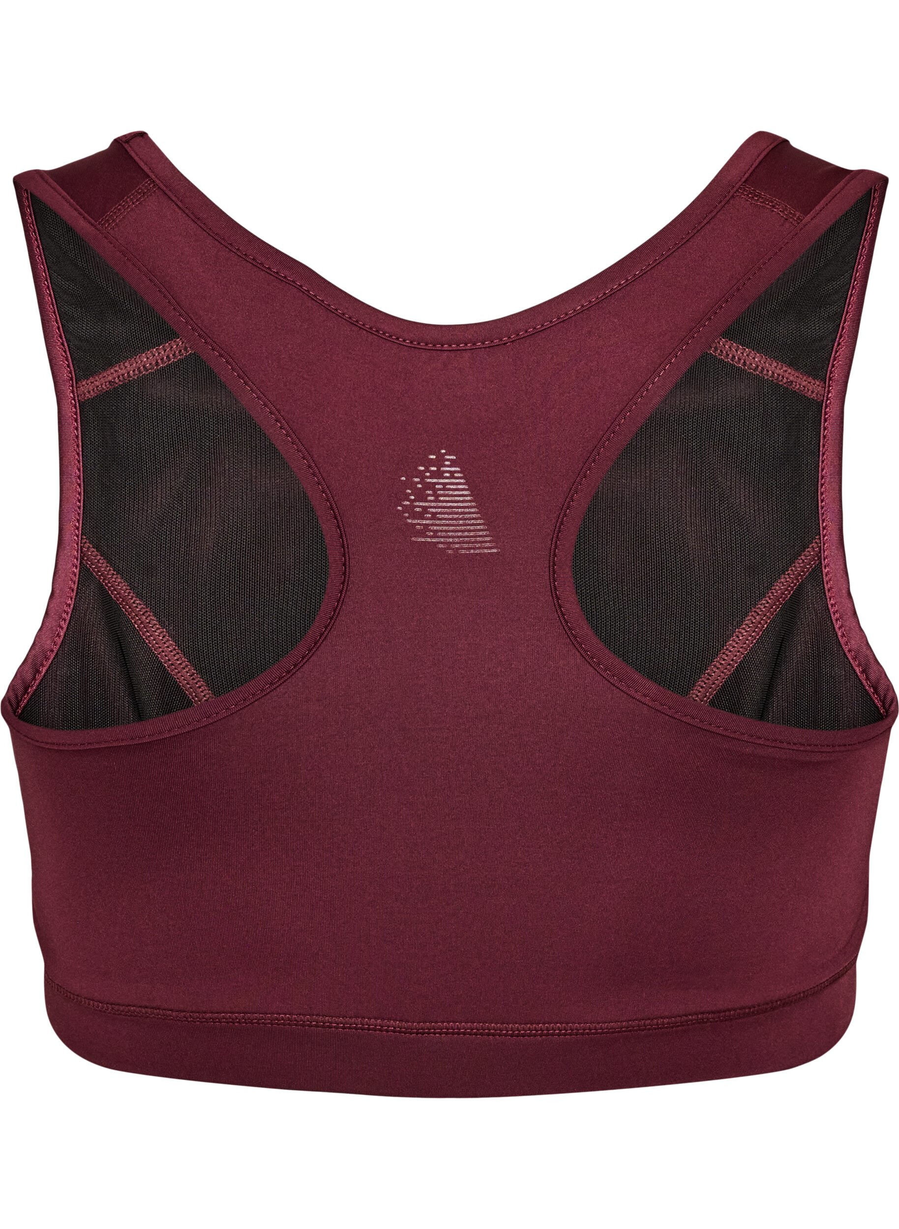 ZizziBrassi&egrave;re de sport avec dos nageur, Bordeaux, Packshot image number 1
