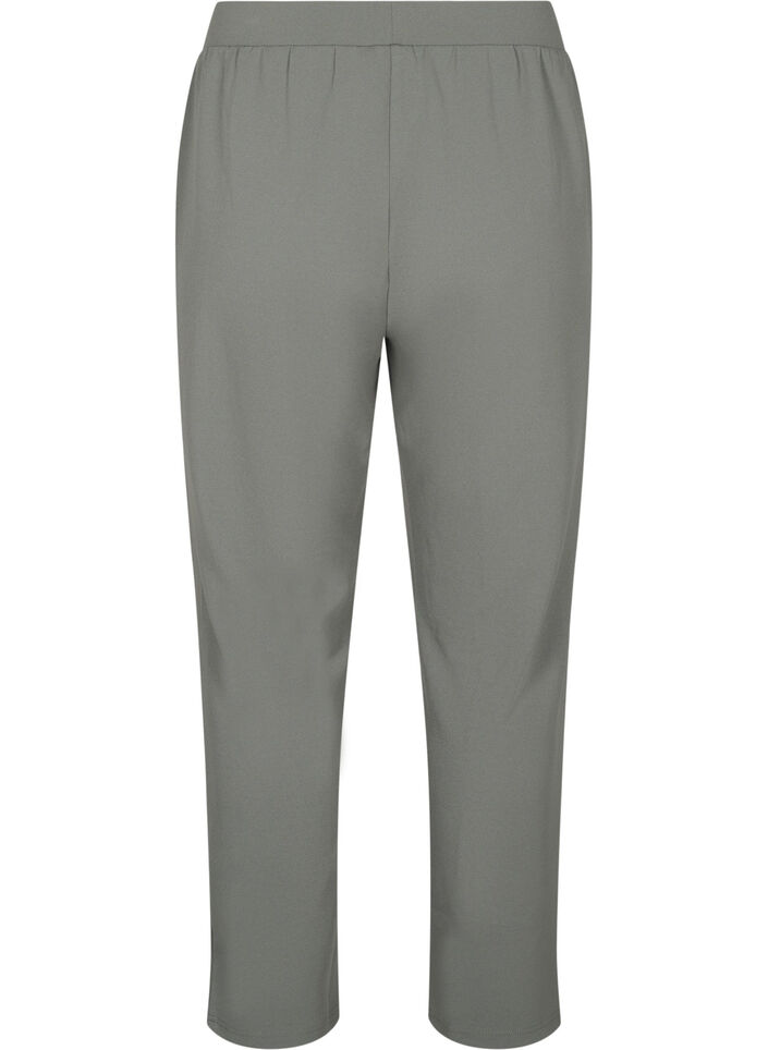 Pantalon &agrave; coupe droite, Gris, Packshot image number 1