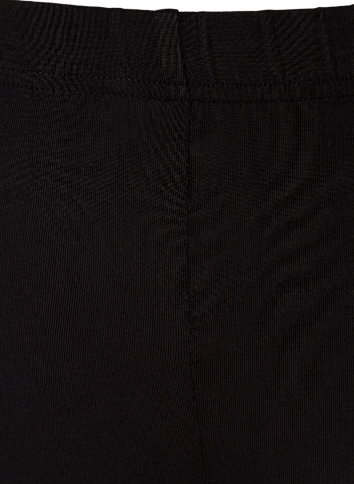Short cycliste de base de couleur unie, Noir, Packshot image number 2