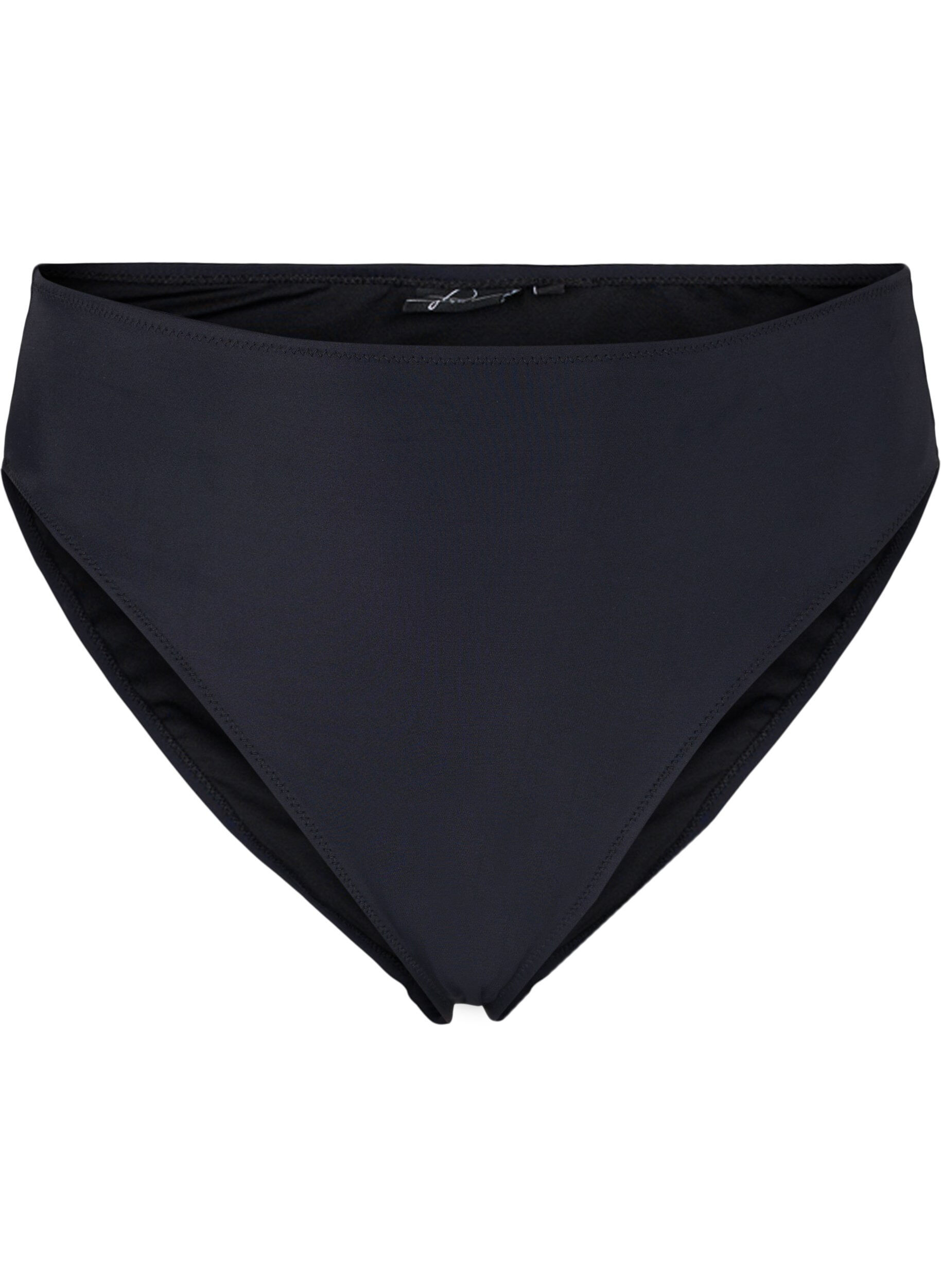 Zizzi Culotte de bikini &agrave; taille haute, Black, Packshot image number 0