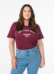 T-shirt imprim&eacute;, Bordeaux, Model image number 0
