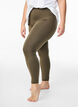 Leggings basiques en viscose, Vert fonc&eacute;, Model image number 0