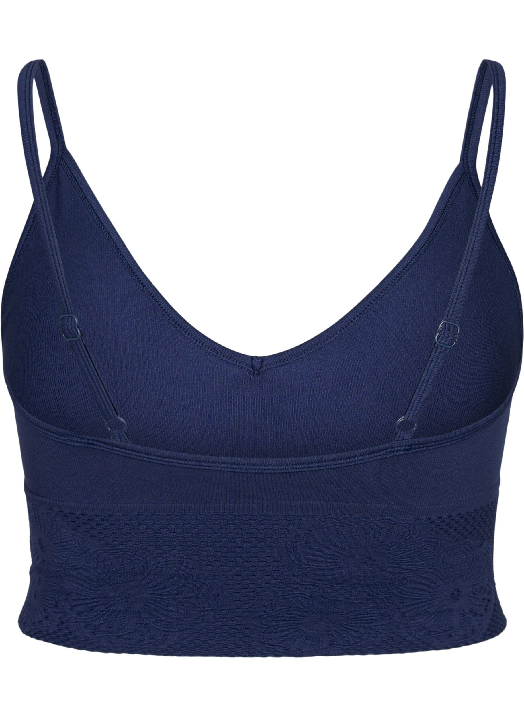 Zizzi Soutien-gorge sans coutures, Peacoat ASS, Packshot image number 1
