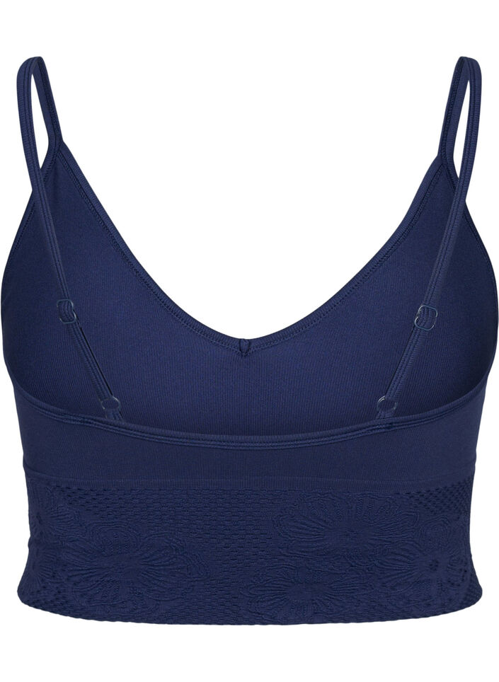 Soutien-gorge sans coutures, Peacoat ASS, Packshot image number 1