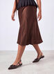 Slingback avec n&oelig;ud et aspect verni, Marron, Model image number 0