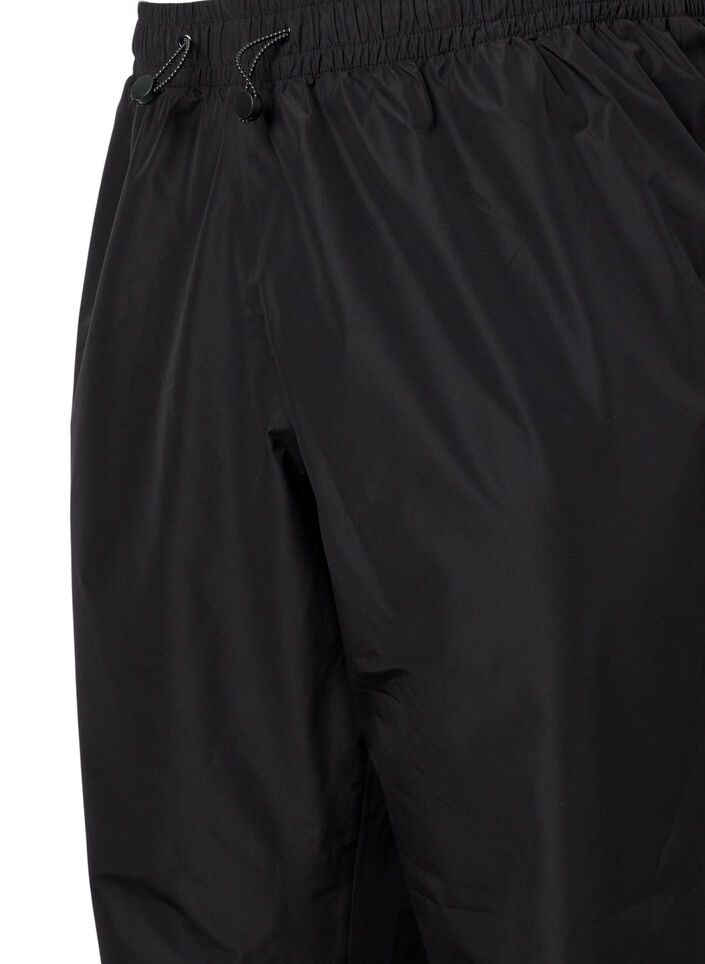 Pantalon de pluie avec r&eacute;flecteurs, Noir, Packshot image number 2