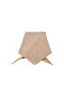 &Eacute;charpe triangle tricot&eacute;e, Beige, Packshot image number 1
