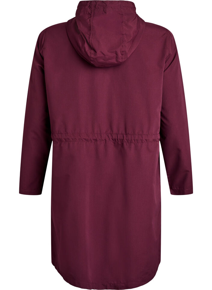 Flash - Parka légère avec capuche, Bordeaux, Packshot image number 1