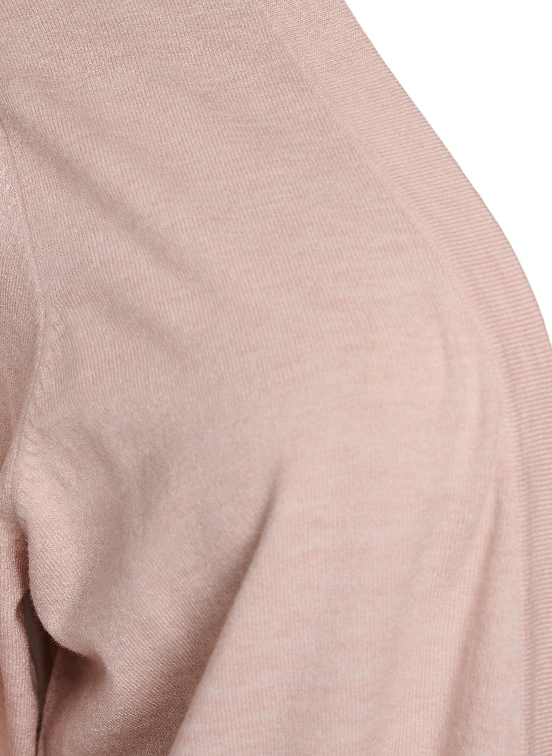 Zizzi Cardigan long en maille ouvert avec poches, Rose, Packshot image number 2