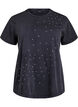 T-shirt en coton biologique avec une impression cool, Gris anthracite, Packshot image number 0