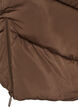 Doudoune longue avec capuche et poches, Marron, Packshot image number 4