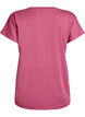 T-shirt d&rsquo;entra&icirc;nement ample avec col en V, Bordeaux, Packshot image number 1