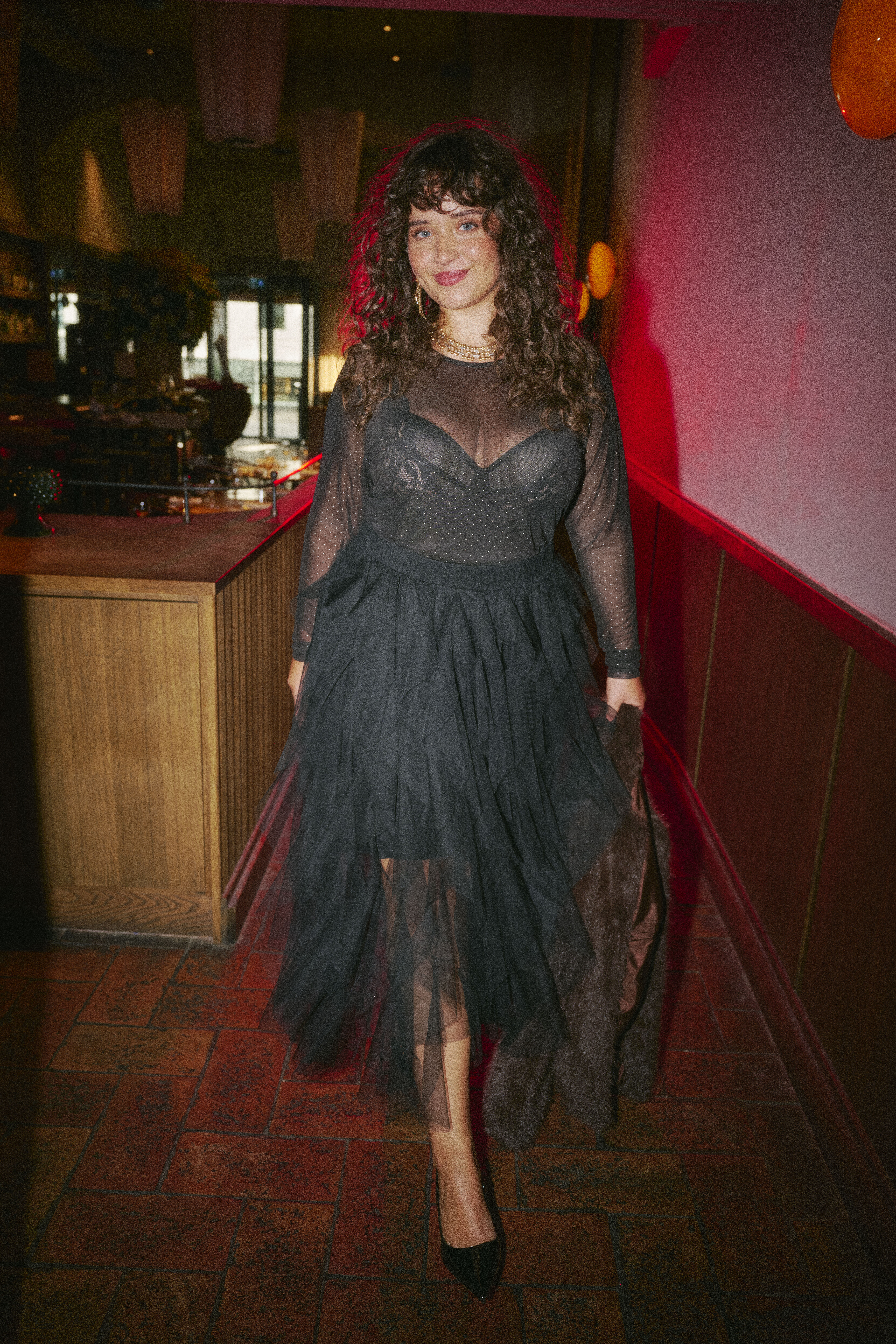 ZizziGlamour sombre avec du poids, , Model
