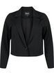 Blazer court avec bouton, Black, Packshot image number 0