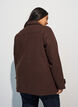 Manteau court avec fermeture &agrave; double-boutonnage, Marron, Model image number 2