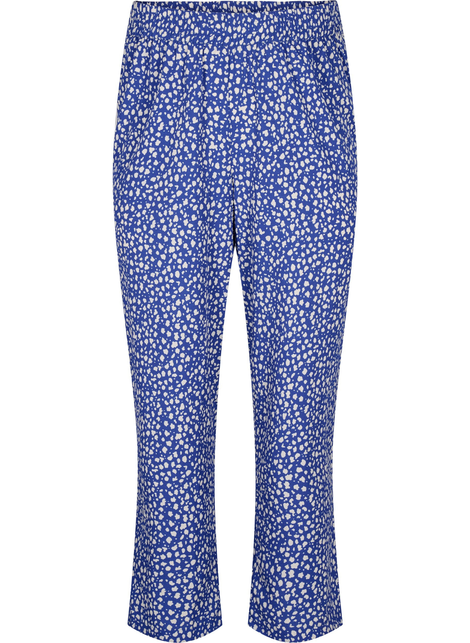 Zizzi FLASH&nbsp;&ndash; Pantalon imprim&eacute; avec poches, Surf the web Dot, Packshot image number 0
