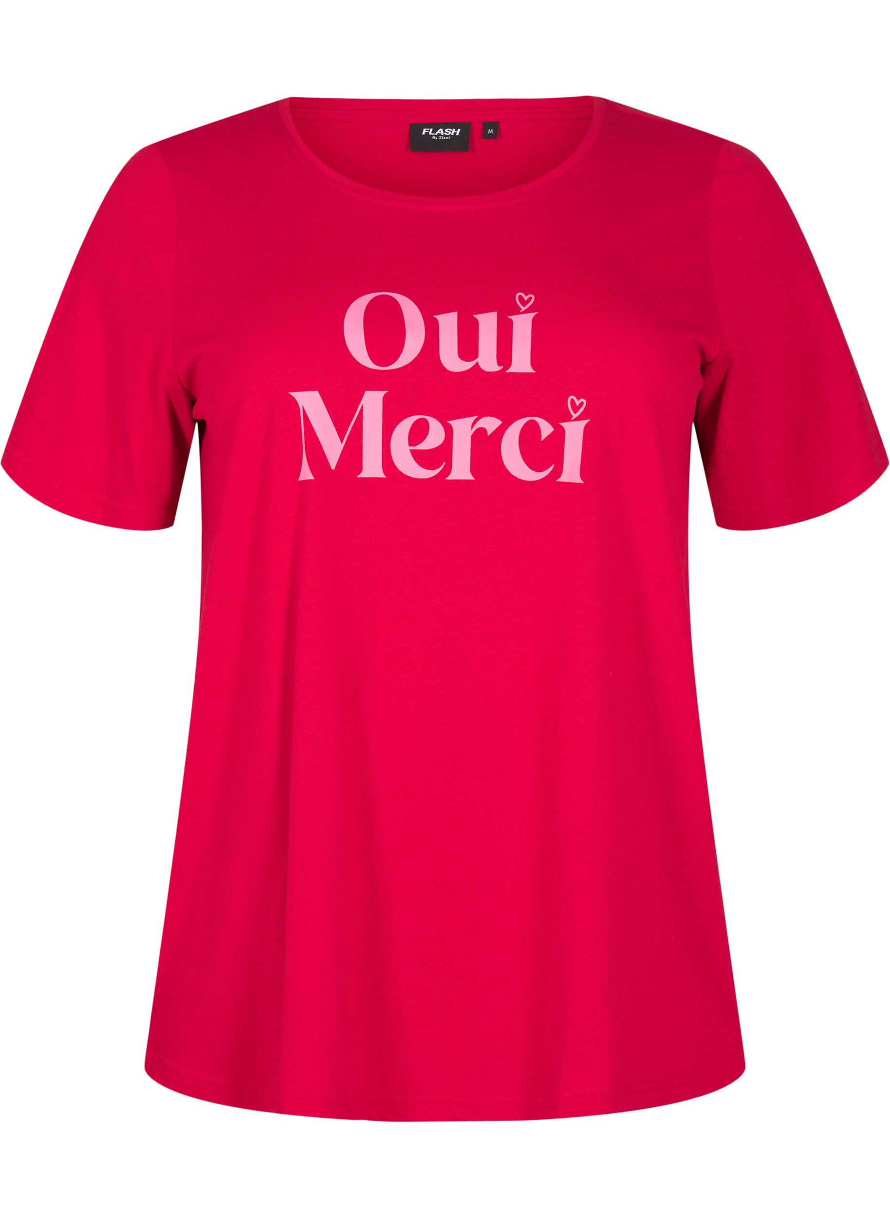 Zizzi FLASH &ndash; T-shirt avec motif, Rouge, Packshot image number 0