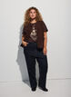 Gilet teddy avec boutons et poches, Marron, Model image number 1
