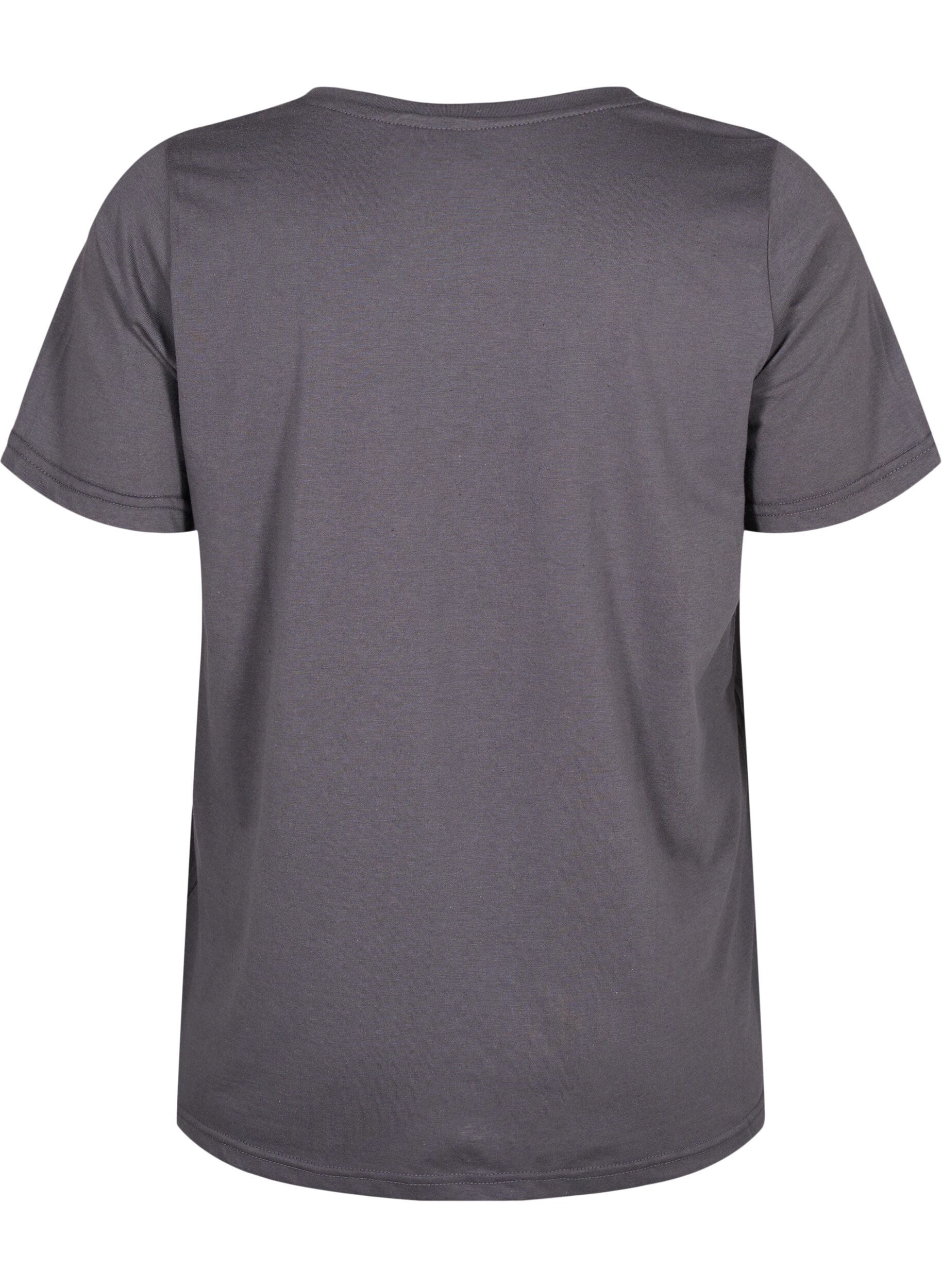 Zizzi FLASH - T-shirt avec motif, Iron Gate Chicago, Packshot image number 1