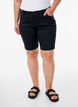 Short Emily coupe slim, taille classique, Noir, Model image number 3