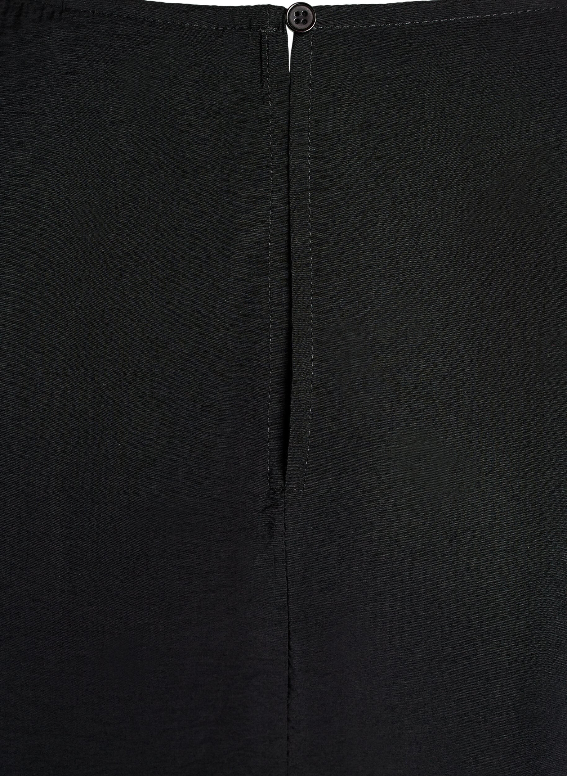 ZizziTunique en viscose avec dentelle, Noir, Packshot image number 3