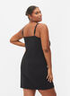 Robe bodycon avec détail neige, Black, Model image number 1