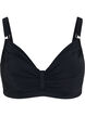 Haut de bikini &agrave; armatures avec draperies, Noir, Packshot image number 0