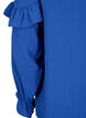 Blouse avec volants et boutons, Deep Ultramarine, Packshot image number 3