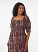 Robe d'&eacute;t&eacute; en viscose &agrave; imprim&eacute; paisley, Violet, Model image number 2