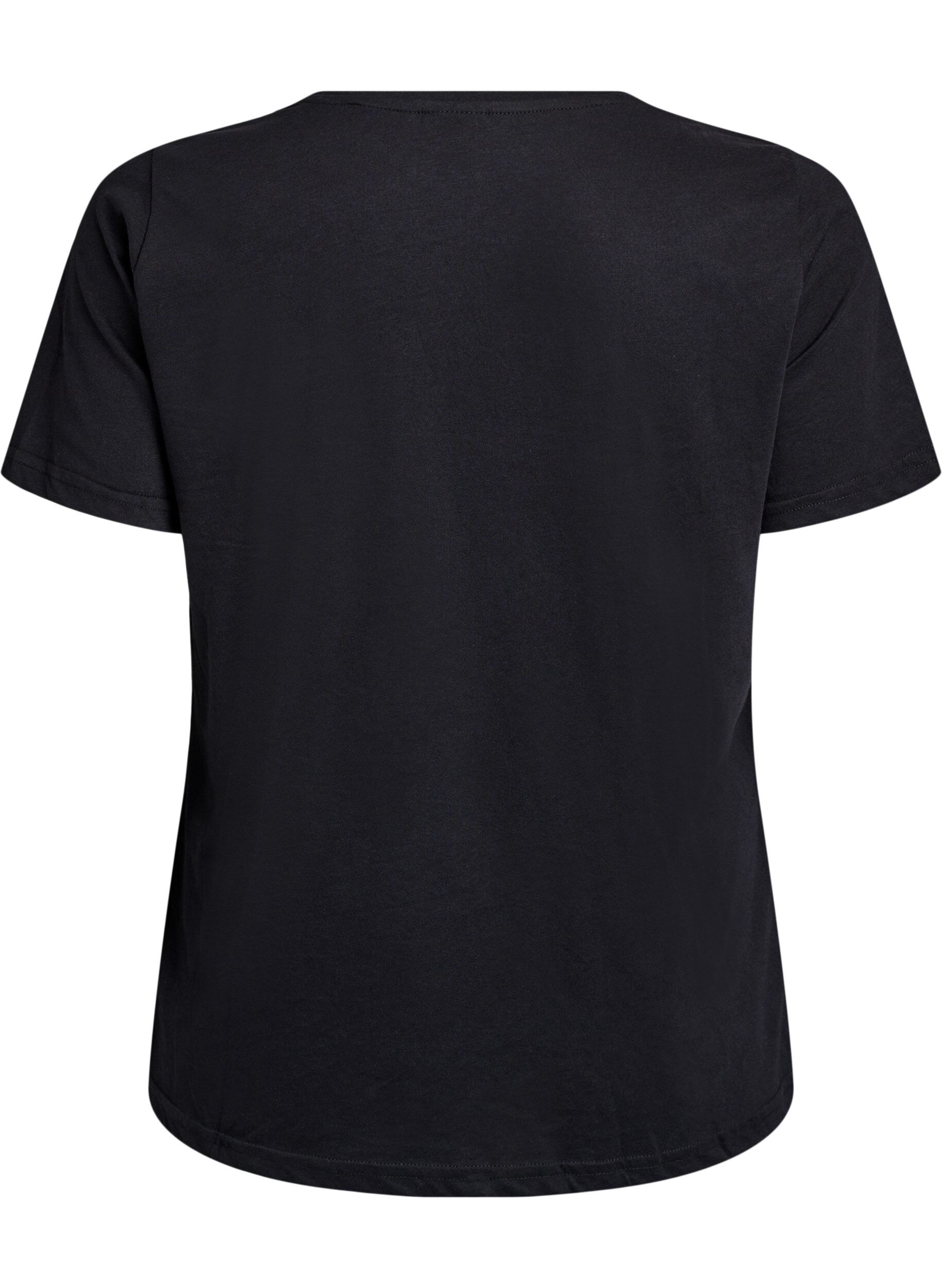 Zizzi FLASH &ndash; T-shirt avec motif, Noir, Packshot image number 1