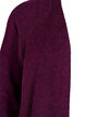 Cardigan long avec des poches, Potent Purple Mel., Packshot image number 2