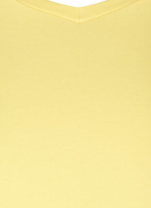 T-shirt basique, Yellow Cream, Packshot image number 2