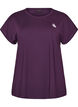 T-shirt de sport couleur unie, Violet, Packshot image number 0